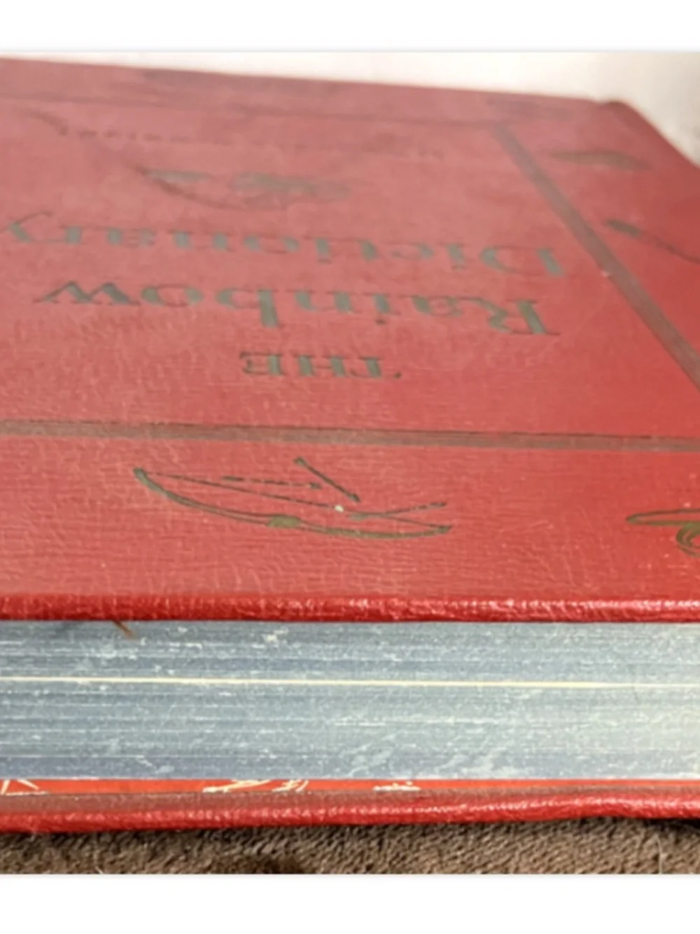 Vintage The Rainbow Dictionary by Wendell W Wright (HC, 1947, 12th print) Color